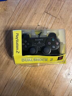 playstation 2 vintage 90s dualshock 2 analog controller - open box mint